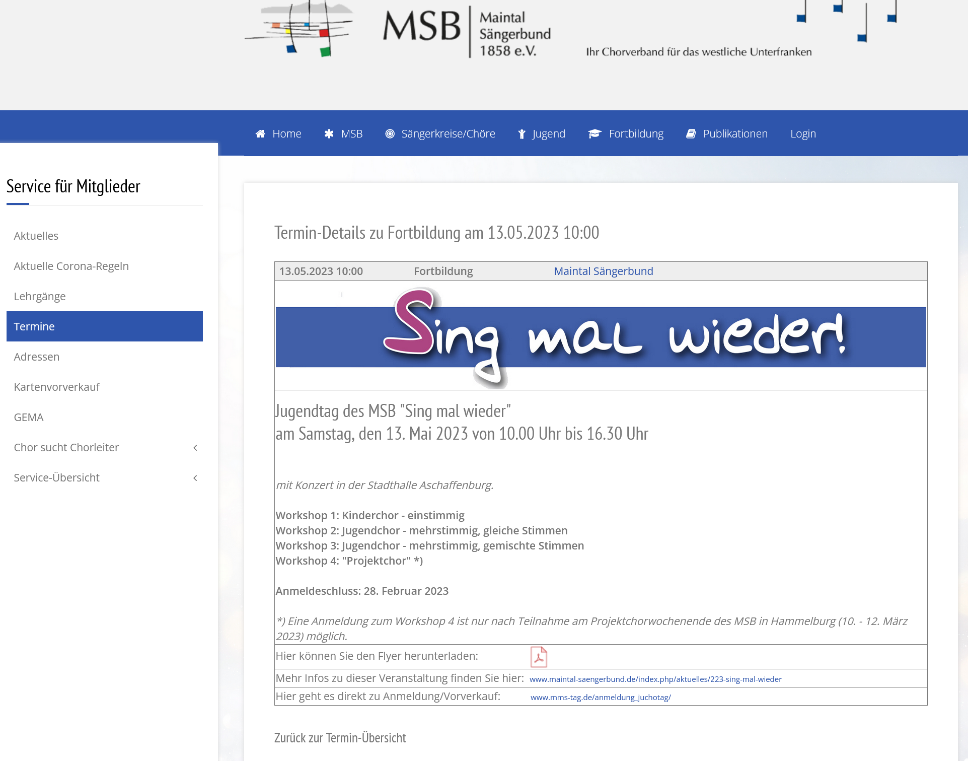 Screenshot Termin 07
